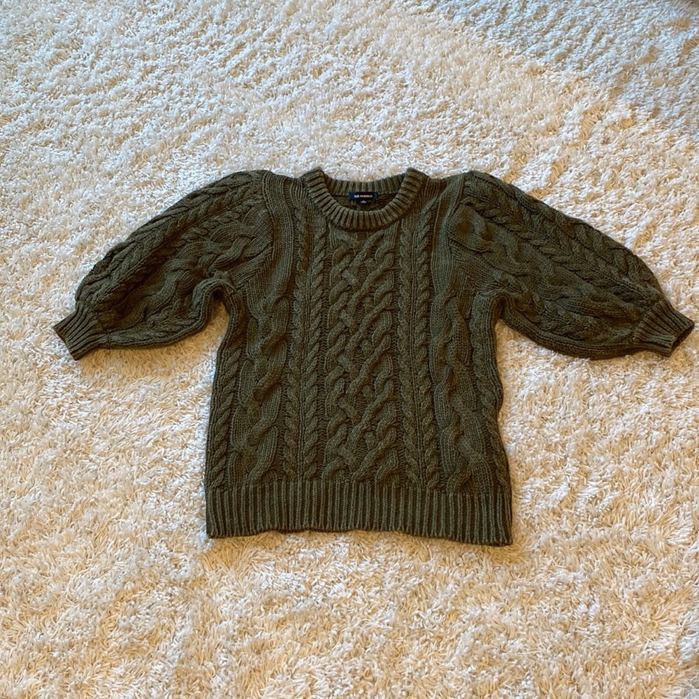 526 America Olive Green Sweater